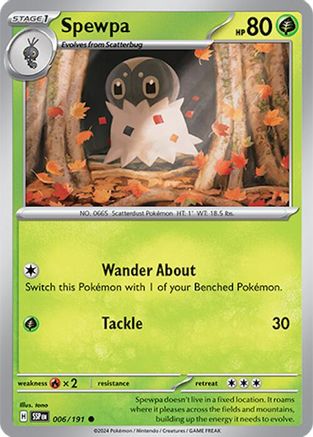 Spewpa (SSP-006) (Reverse Holofoil)
