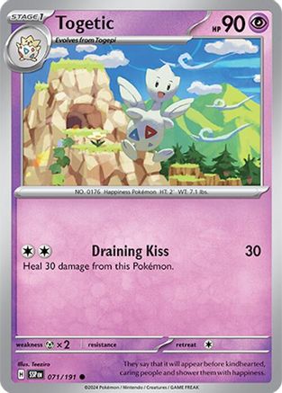 Togetic (SSP-071) (Reverse Holofoil)