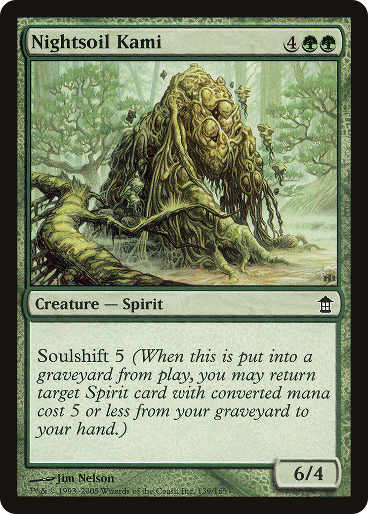 Nightsoil Kami (SOK-139) (Foil)