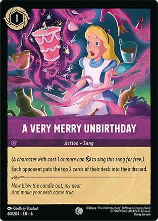 A Very Merry Unbirthday (6-060)
