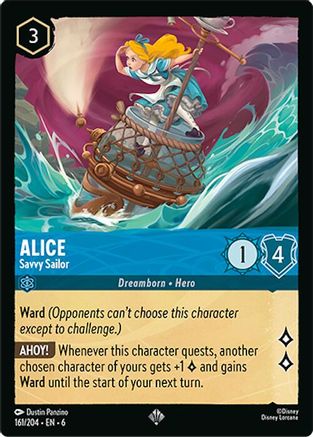 Alice - Savvy Sailor (6-161) (Cold Foil)