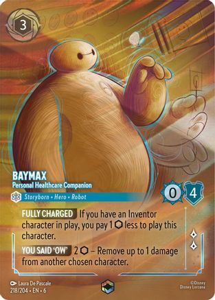Baymax - Personal Healthcare Companion (Enchanted) (6-218) (Holofoil)