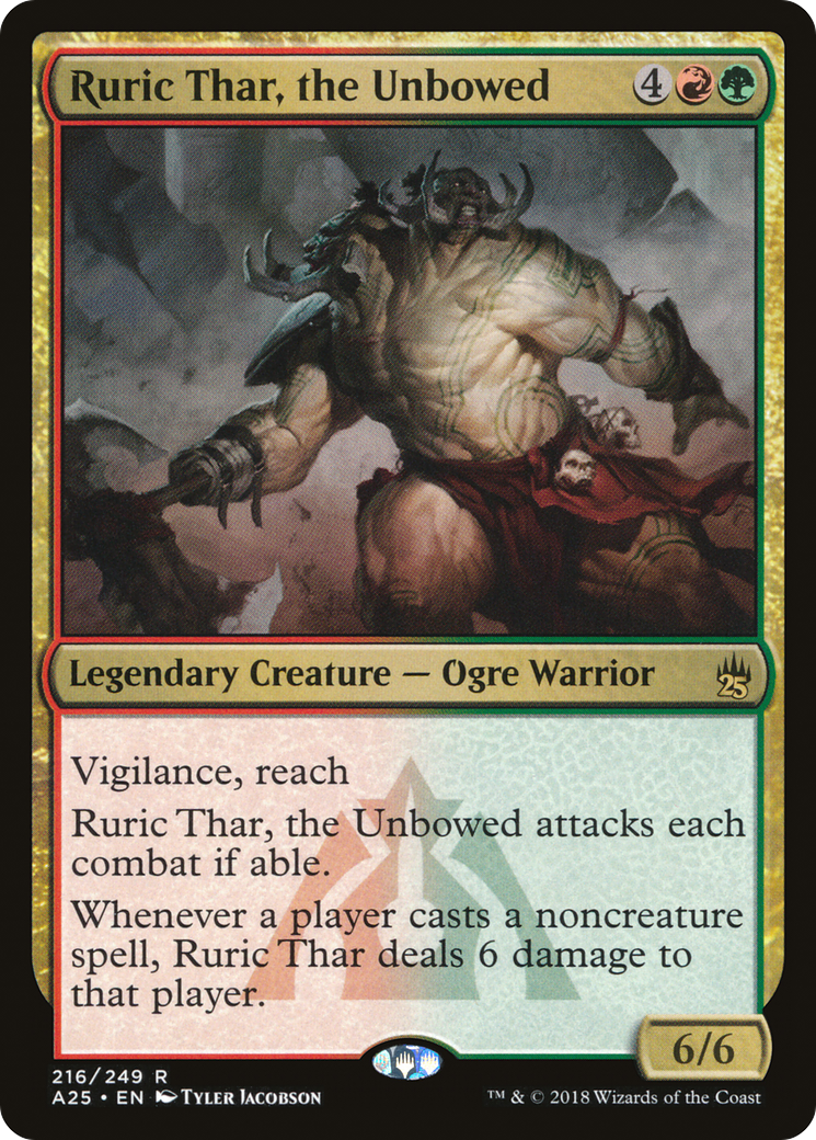 Ruric Thar, the Unbowed (A25-216)
