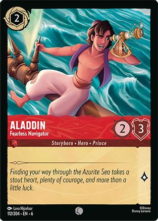 Aladdin - Fearless Navigator (6-112) (Cold Foil)