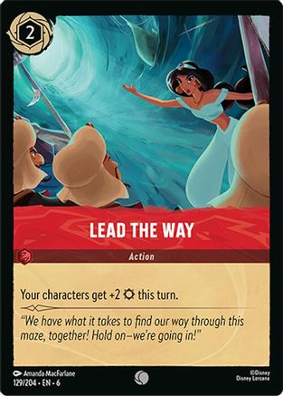 Lead the Way (6-129) (Cold Foil)