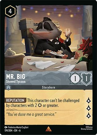 Mr. Big - Shrewd Tycoon (6-174) (Cold Foil)