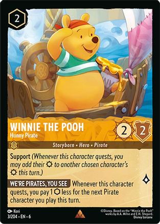 Winnie the Pooh - Hunny Pirate (6-003)