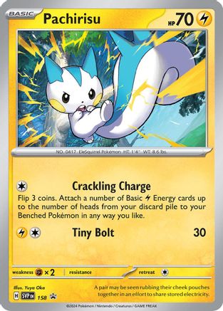 Pachirisu (SVP-158) (Holofoil)