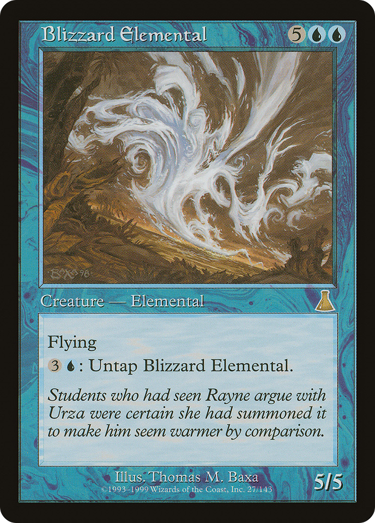 Blizzard Elemental (UDS-027)