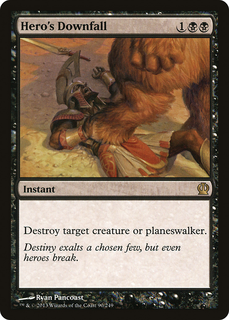 Hero's Downfall (THS-090) (Foil)