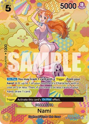 Nami (SP) (OP08-106) (Foil)