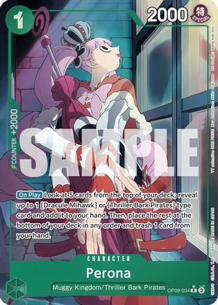 Perona (Parallel) (OP09-034) (Foil)