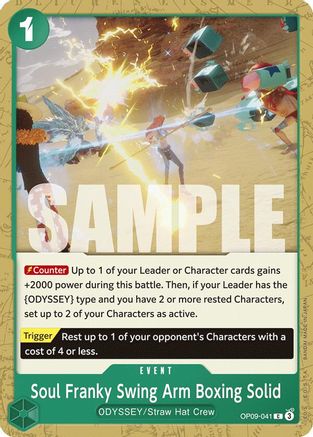 Soul Franky Swing Arm Boxing Solid (OP09-041)