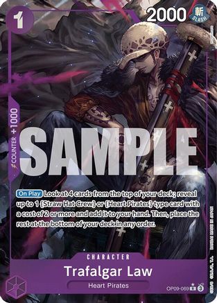 Trafalgar Law (069) (Parallel) (OP09-069) (Foil)
