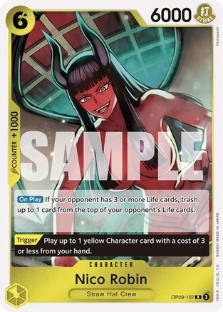 Nico Robin (107) (OP09-107) (Foil)