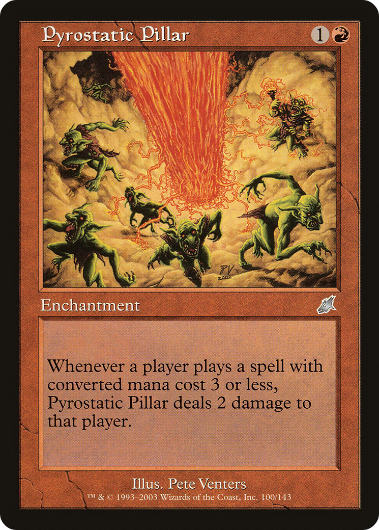 Pyrostatic Pillar (SCG-100) (Foil)