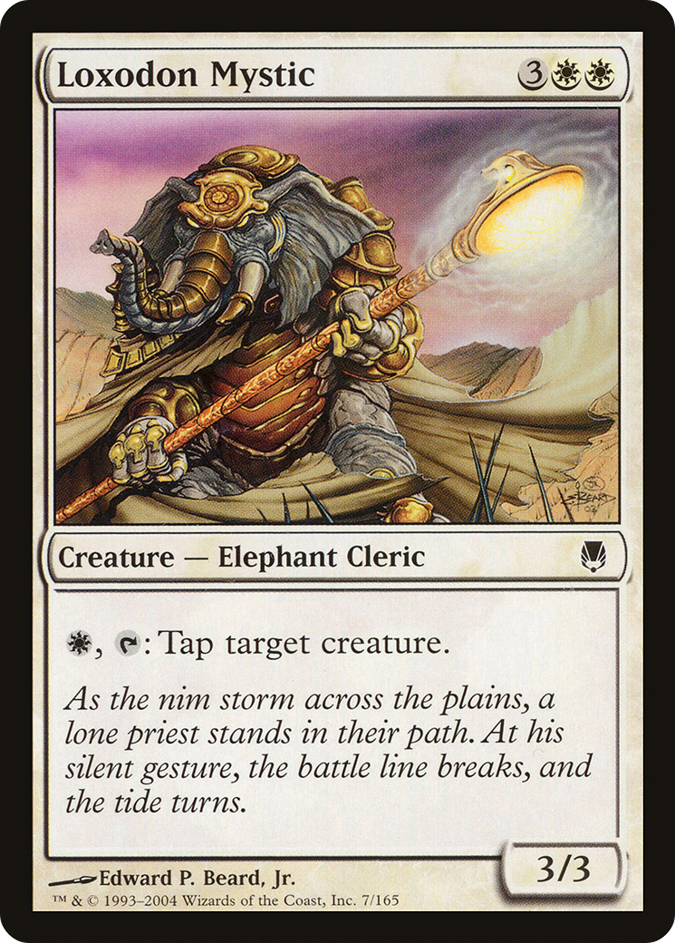 Loxodon Mystic (DST-007) (Foil)