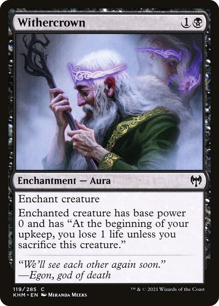 Withercrown (KHM-119) (Foil)