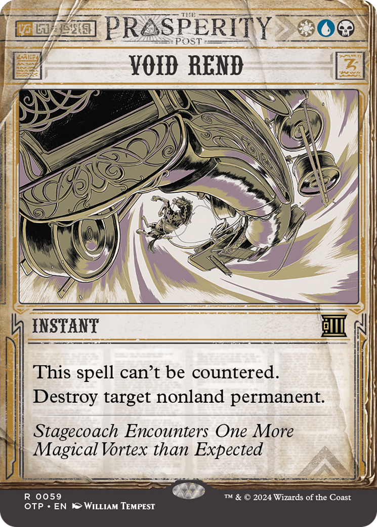Void Rend (OTP-059) (Showcase) (Borderless) (Foil)