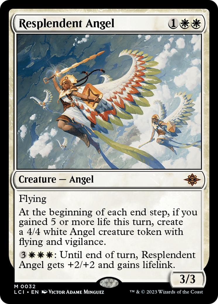 Resplendent Angel (LCI-032) (Foil)