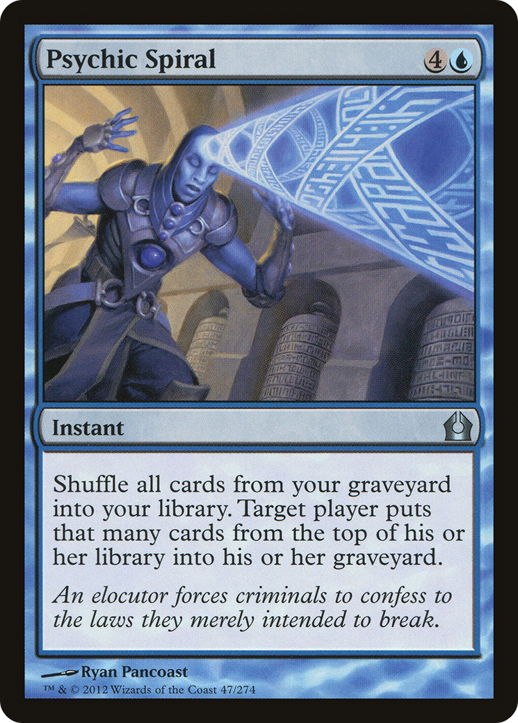 Psychic Spiral (RTR-047) (Foil)
