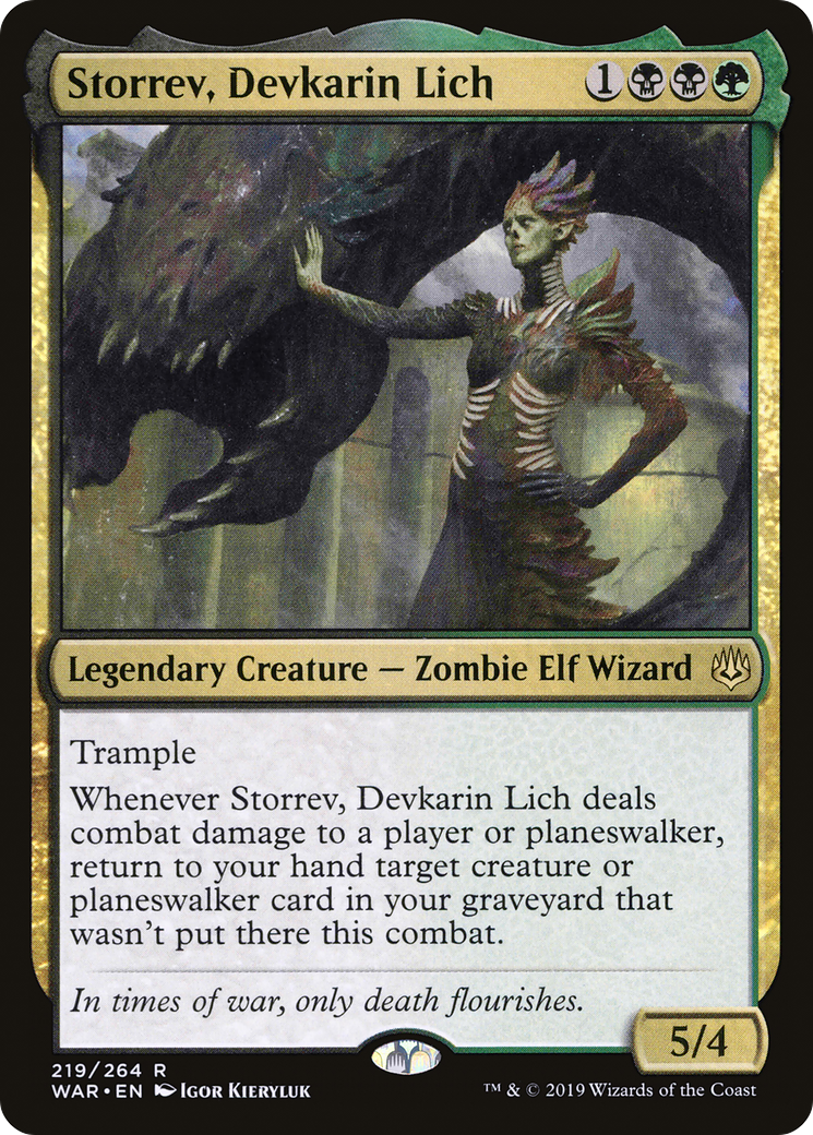 Storrev, Devkarin Lich (WAR-219) (Foil)