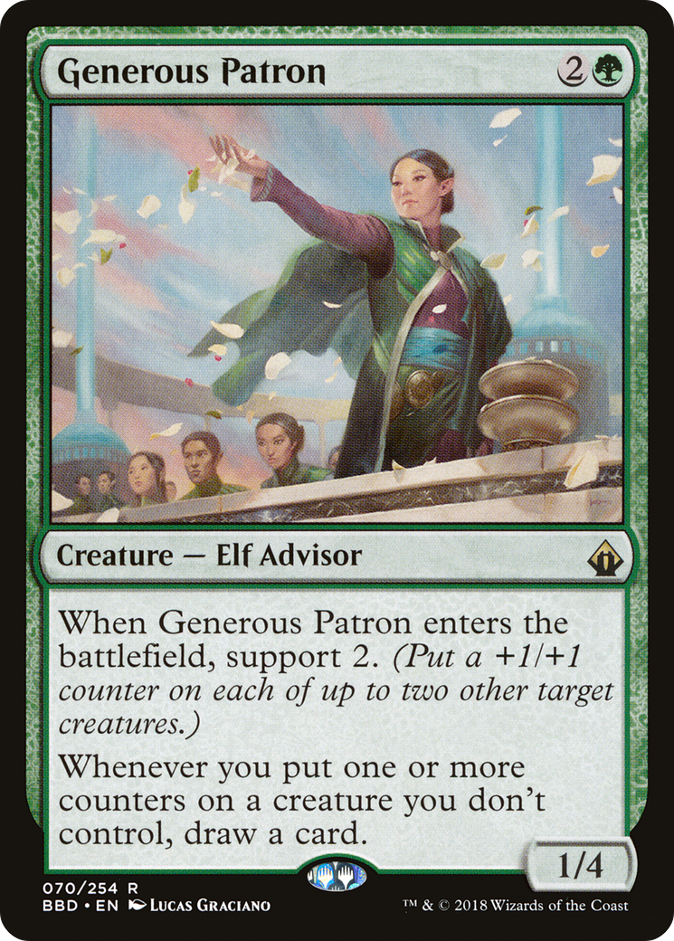 Generous Patron (BBD-070) (Foil)