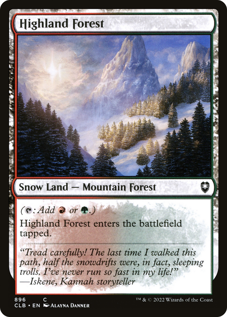 Highland Forest (CLB-896)