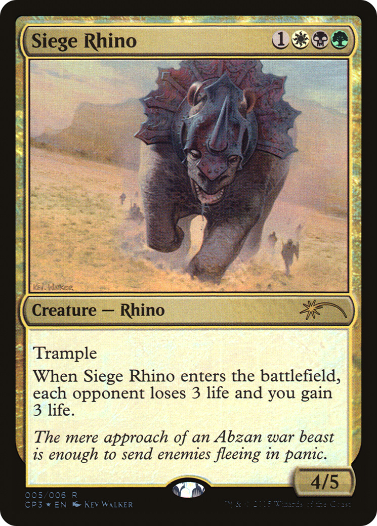 Siege Rhino (UMP-005) (Foil)