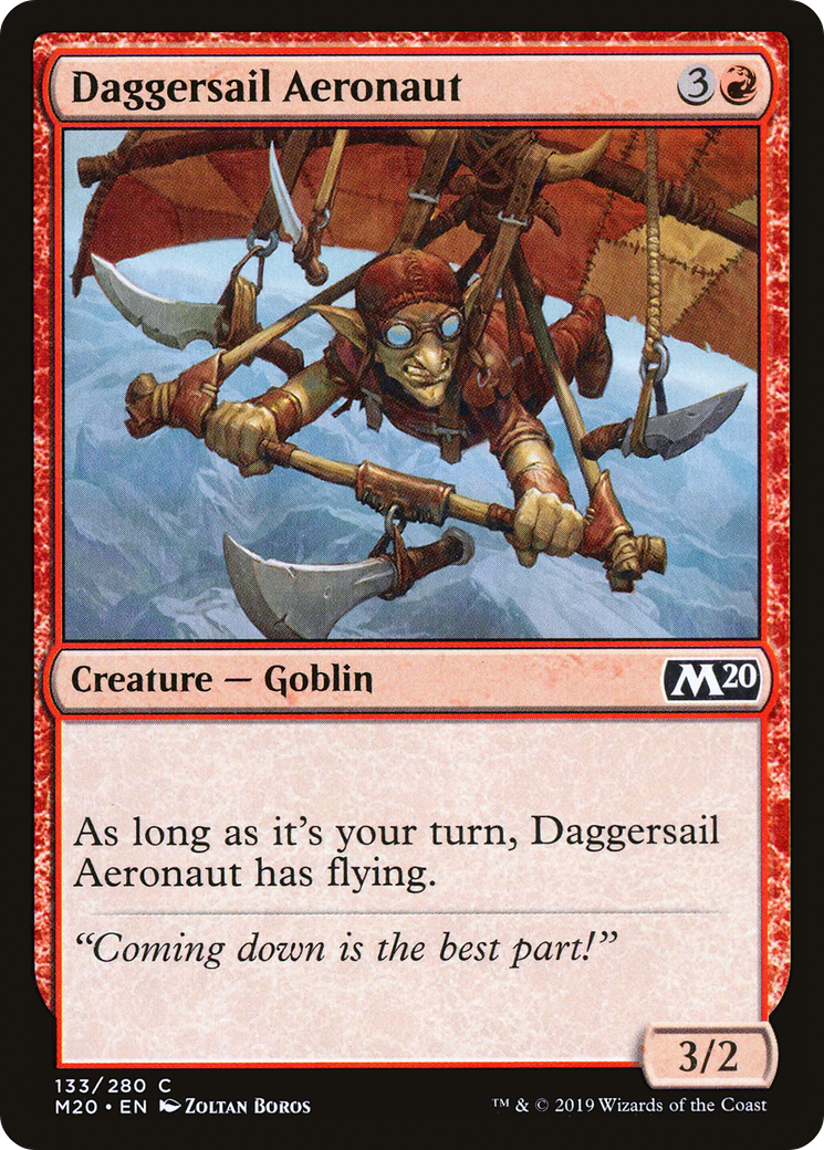 Daggersail Aeronaut (M20-133)