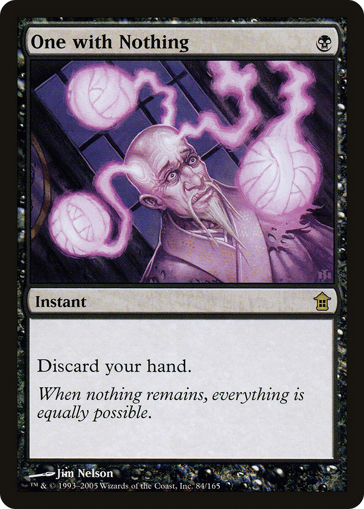 One with Nothing (SOK-084) (Foil)