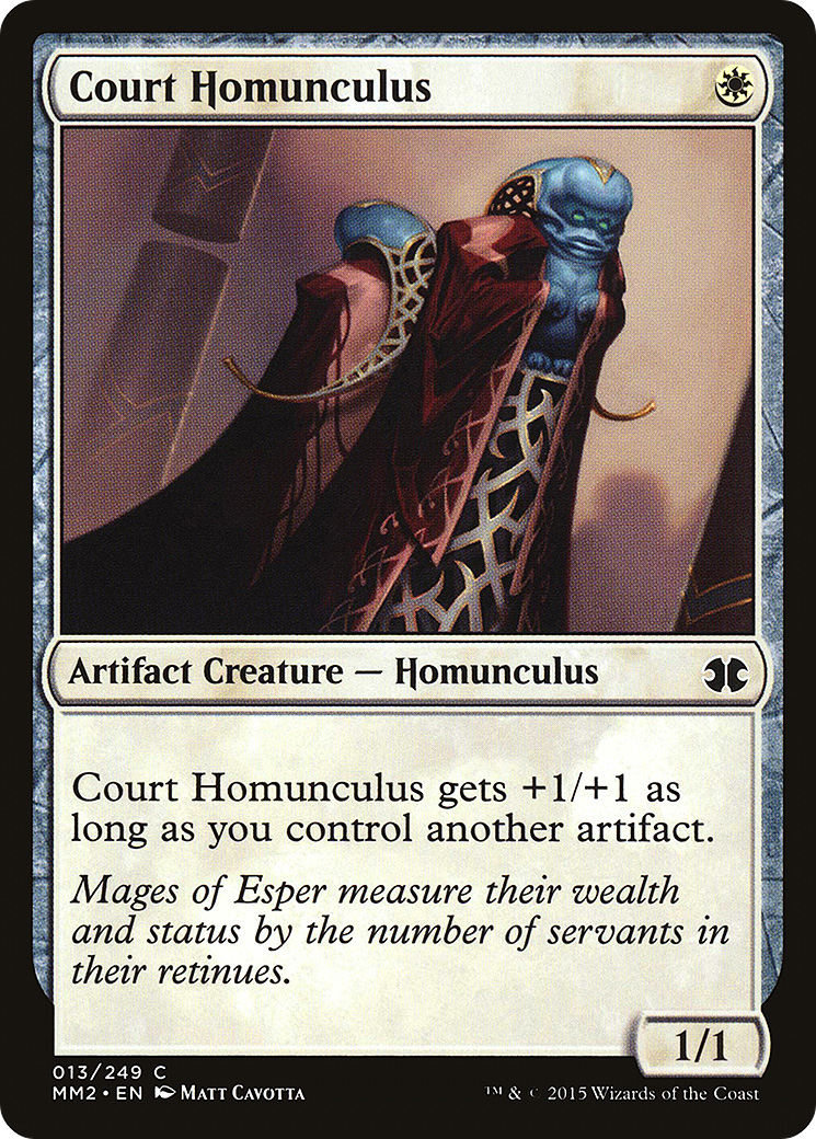 Court Homunculus (MM2-013) (Foil)