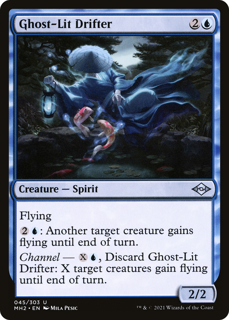 Ghost-Lit Drifter (MH2-045) (Foil)