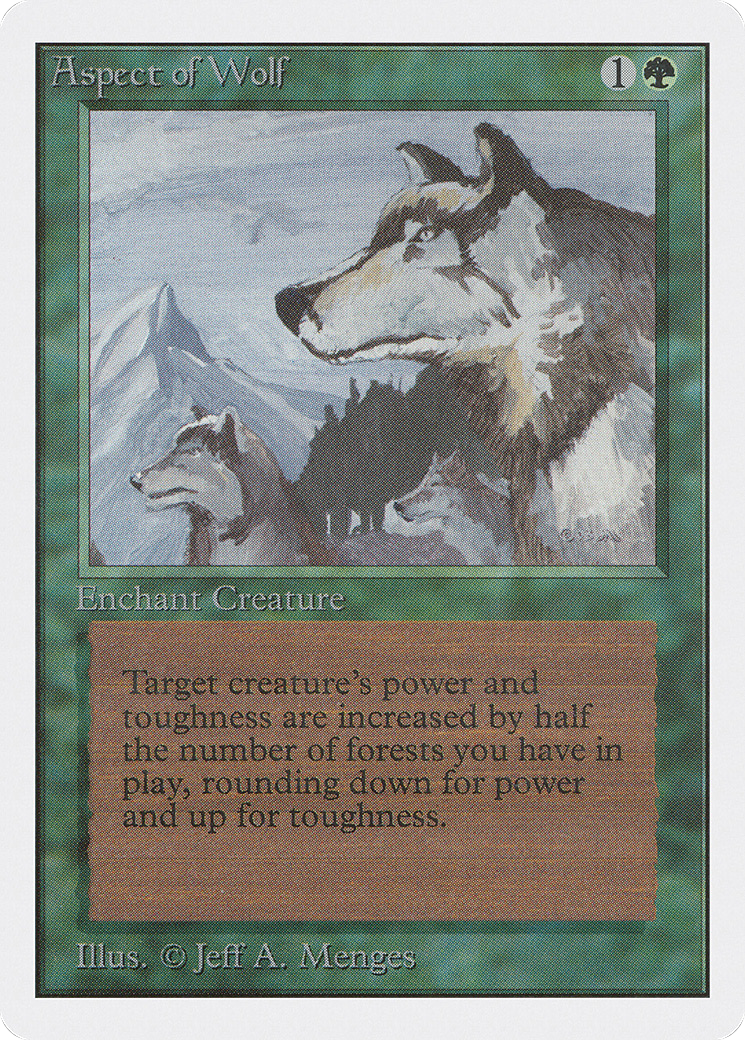 Aspect of Wolf (2ED-185)