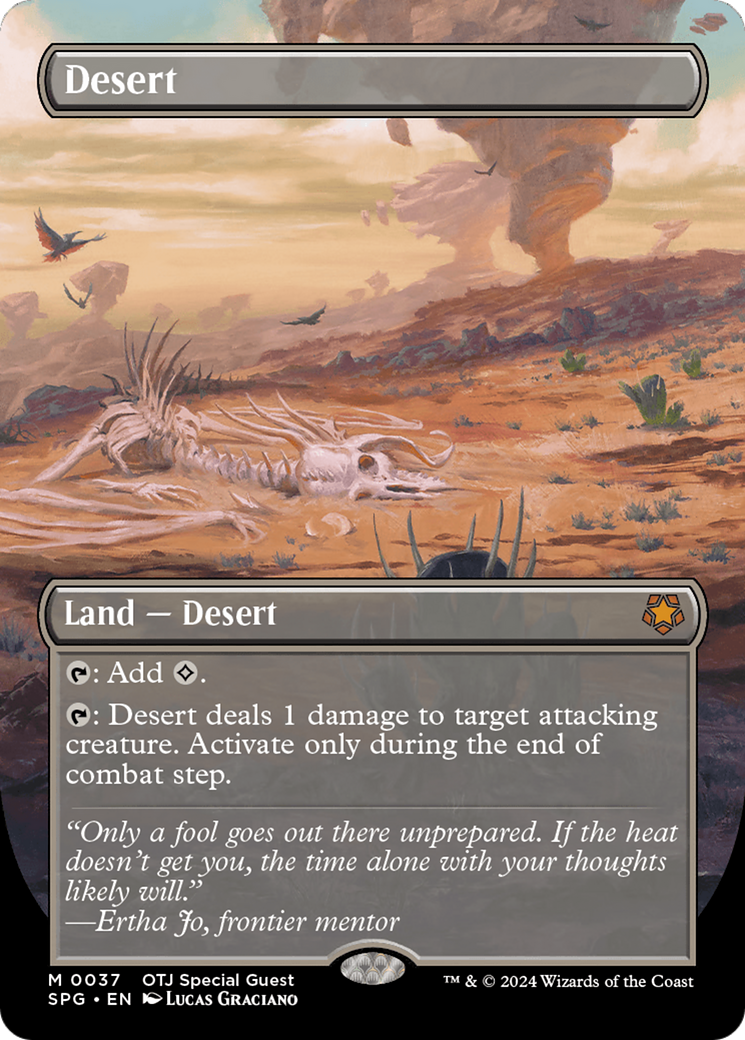 Desert (SPG-037) (Borderless) (Foil)