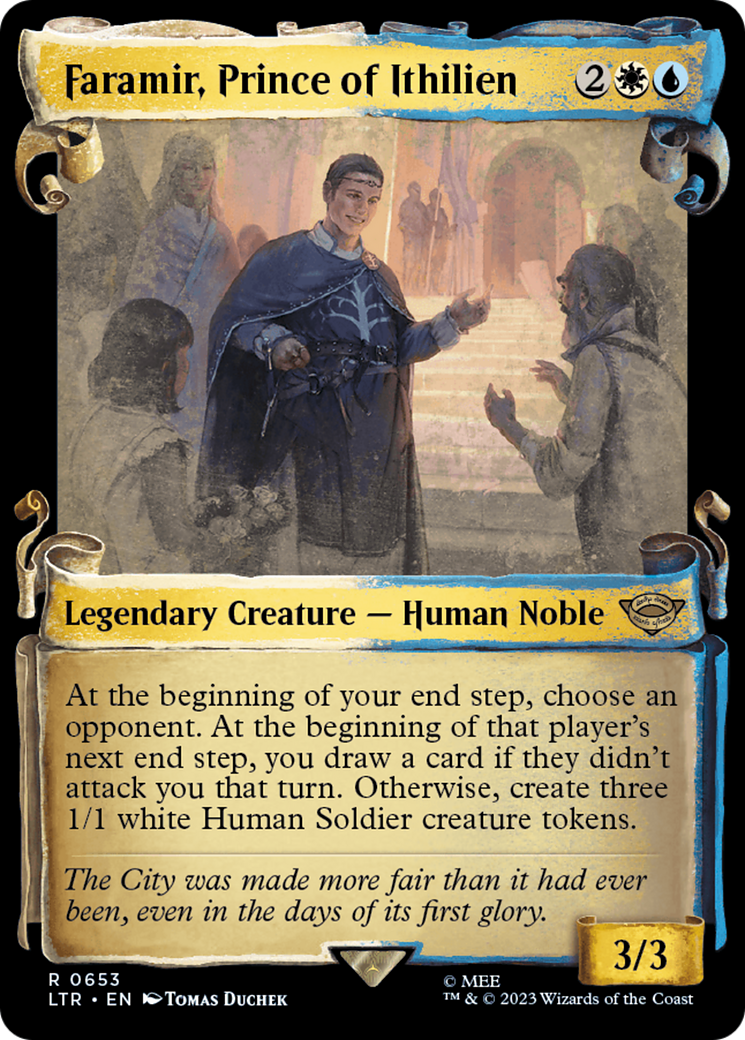 Faramir, Prince of Ithilien (LTR-653) (Showcase) (Scroll)