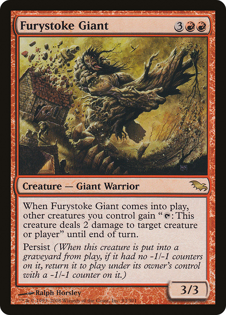 Furystoke Giant (SHM-093) (Foil)