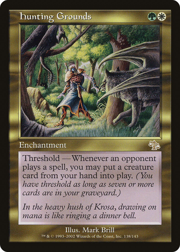 Hunting Grounds (JUD-138) (Foil)