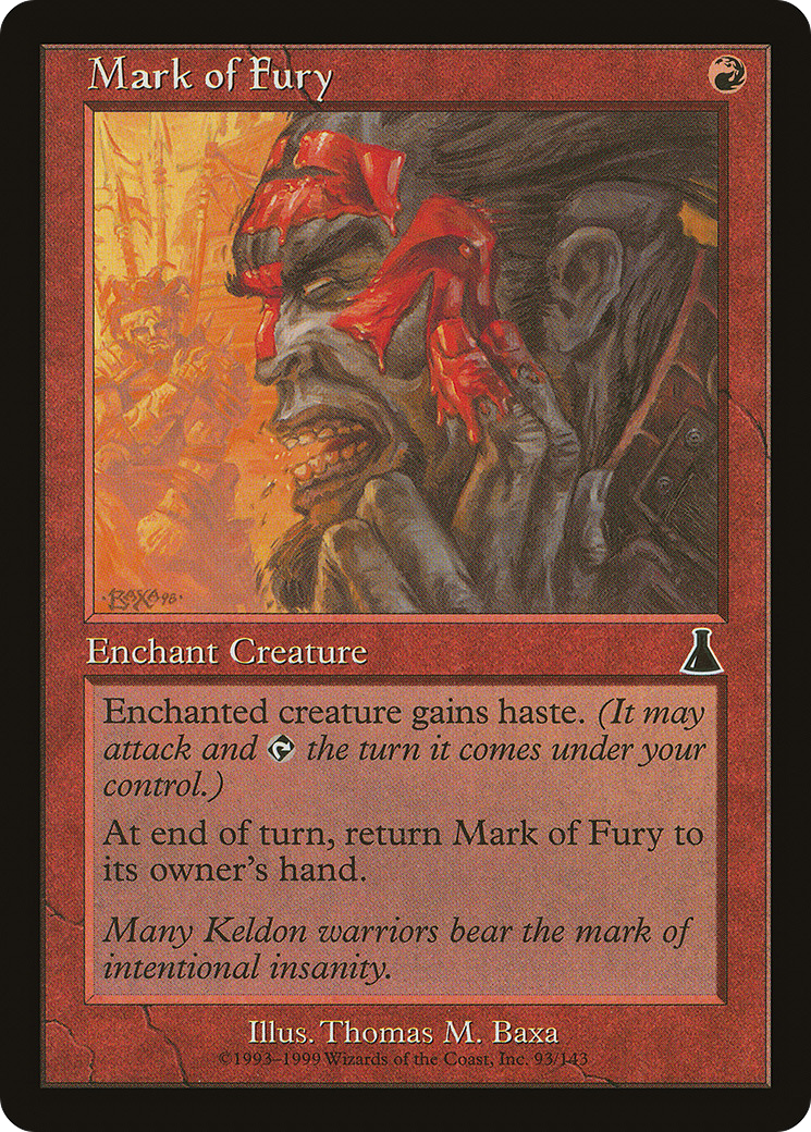Mark of Fury (UDS-093) (Foil)