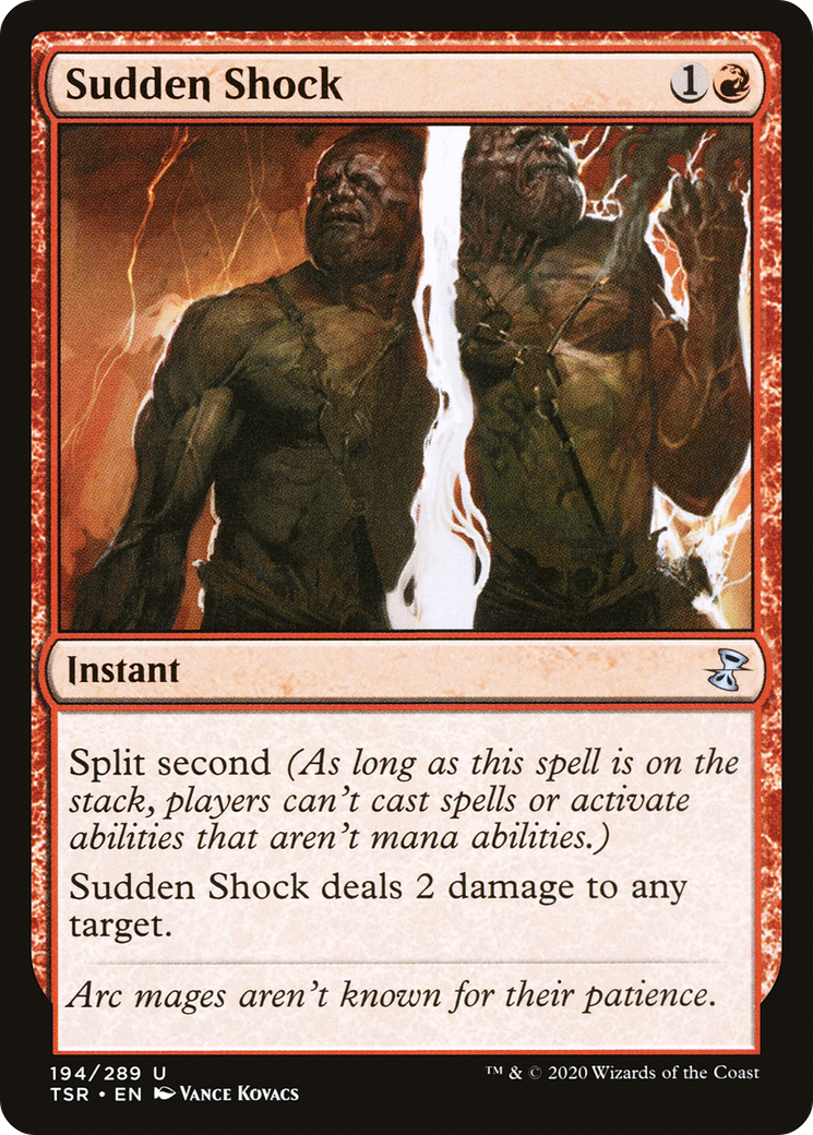 Sudden Shock (TSR-194) (Foil)