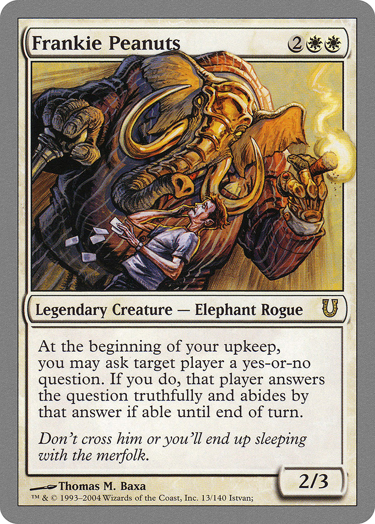 Frankie Peanuts (UNH-013) (Foil)