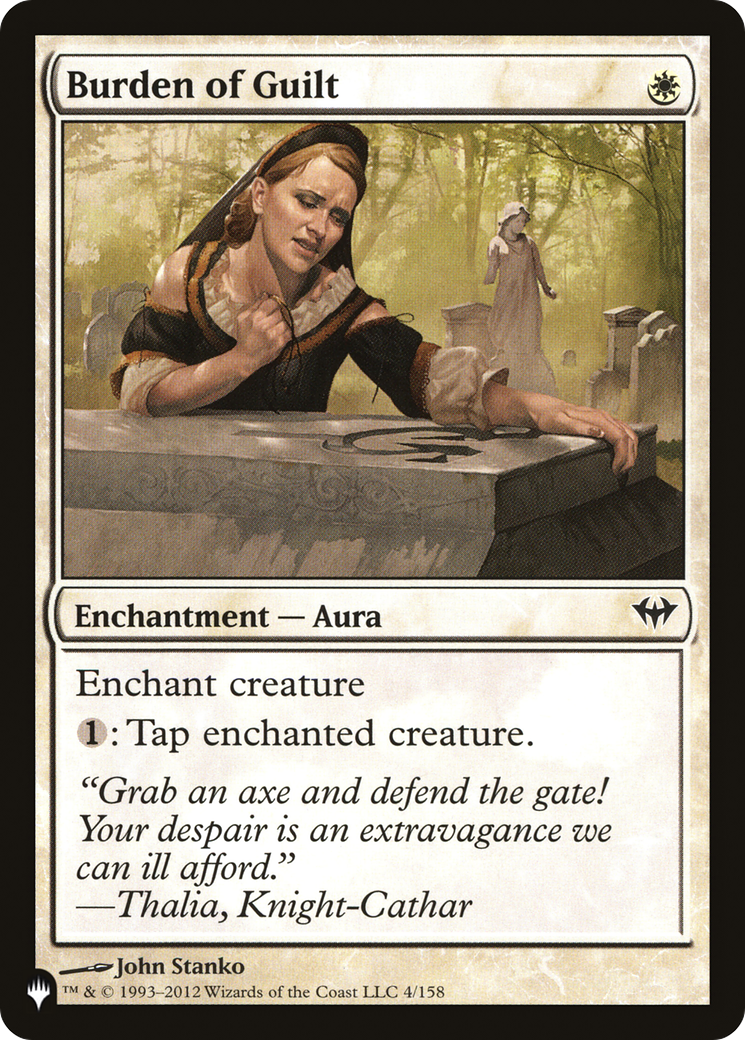 Burden of Guilt (LIST-DKA-4)