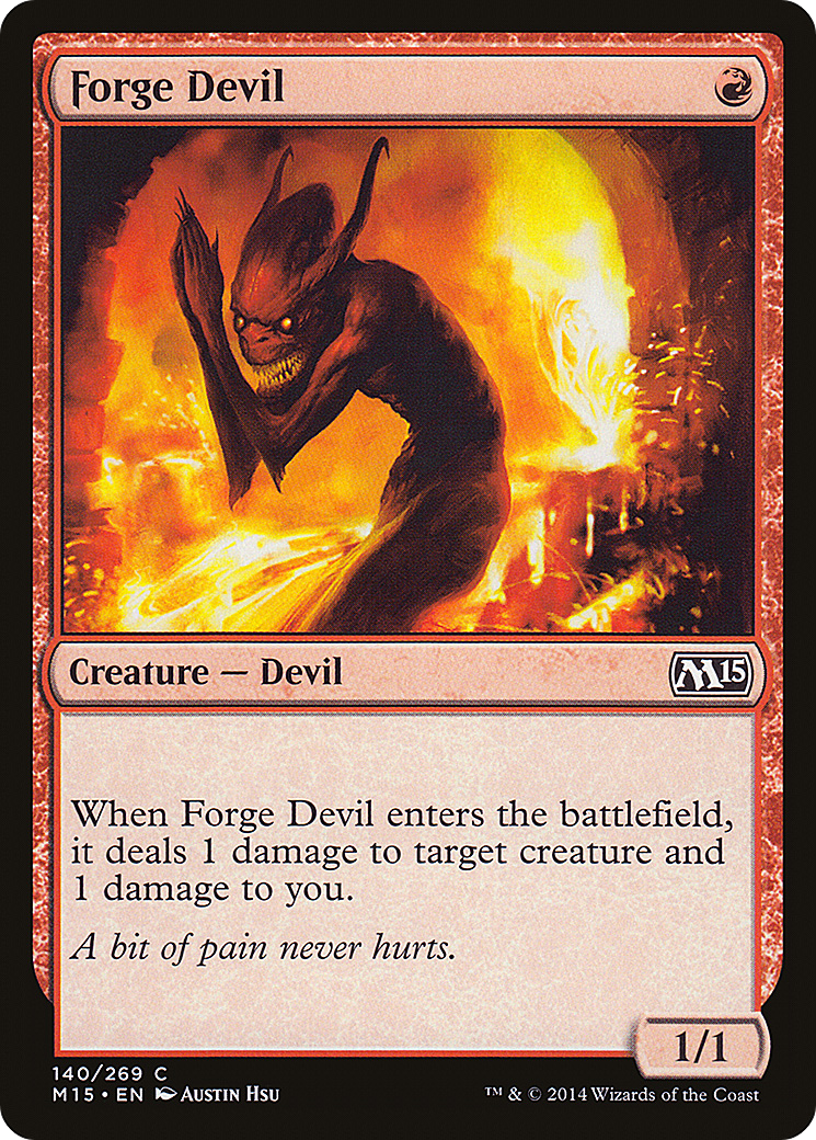 Forge Devil (M15-140) (Foil)