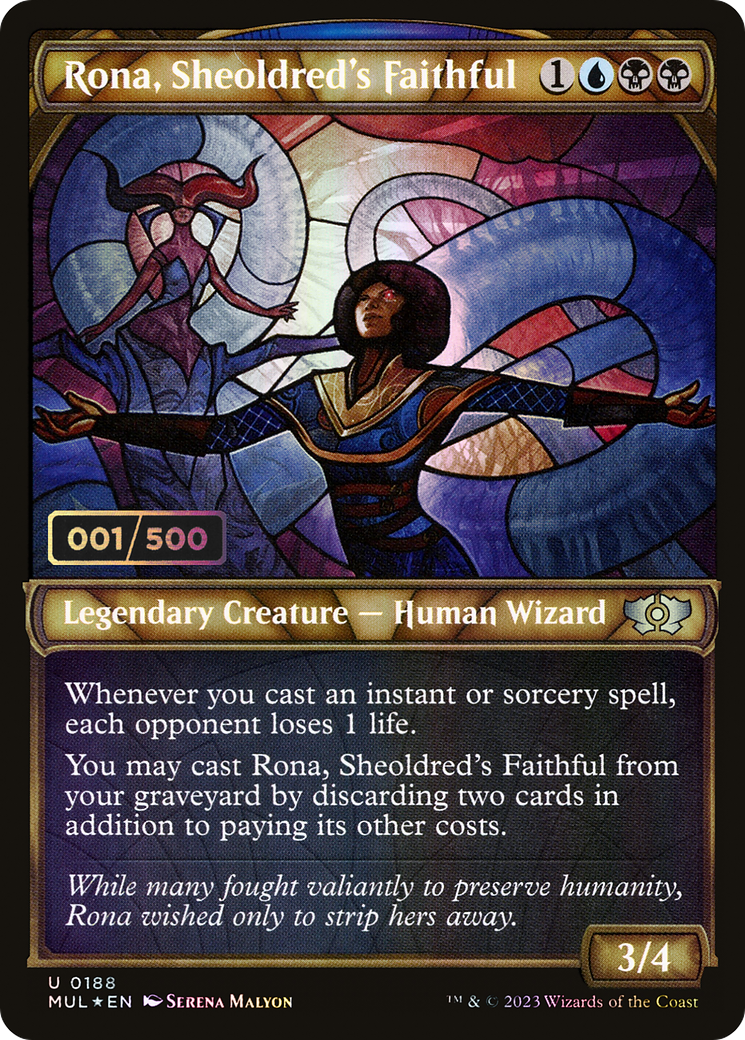 Rona, Sheoldred's Faithful (MUL-188Z) (Showcase) (Foil) (Serialized)