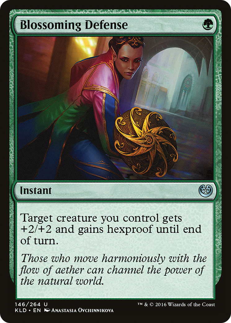 Blossoming Defense (KLD-146) (Foil)