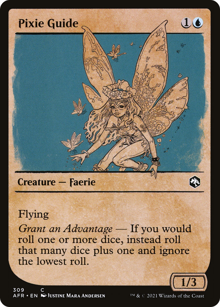 Pixie Guide (AFR-309) (Showcase) (Foil)