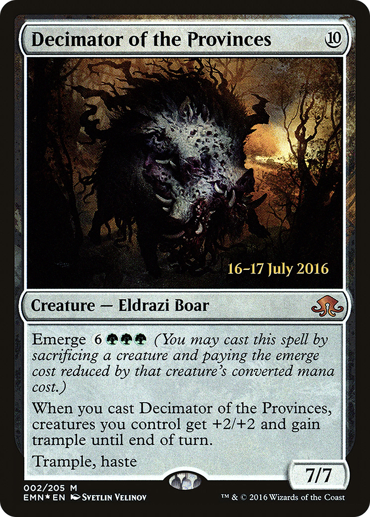 Decimator of the Provinces (PRE-02S) (Foil)