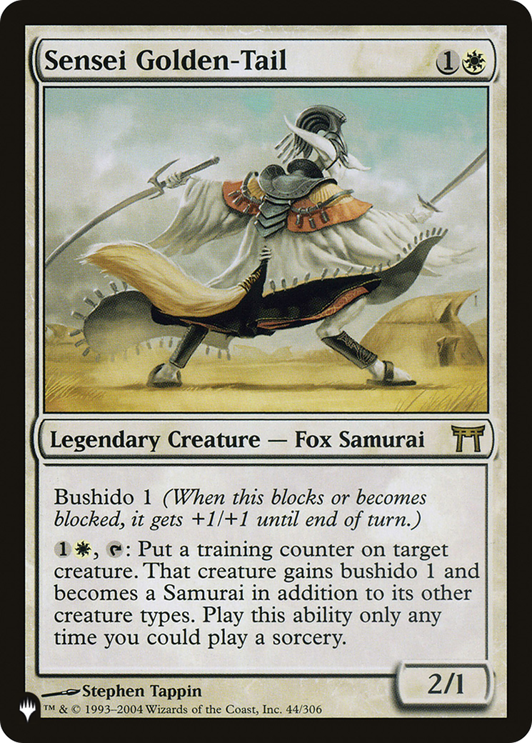Sensei Golden-Tail (LIST-CHK-44)
