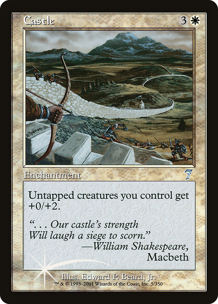 Castle (7ED-005★) (Foil)