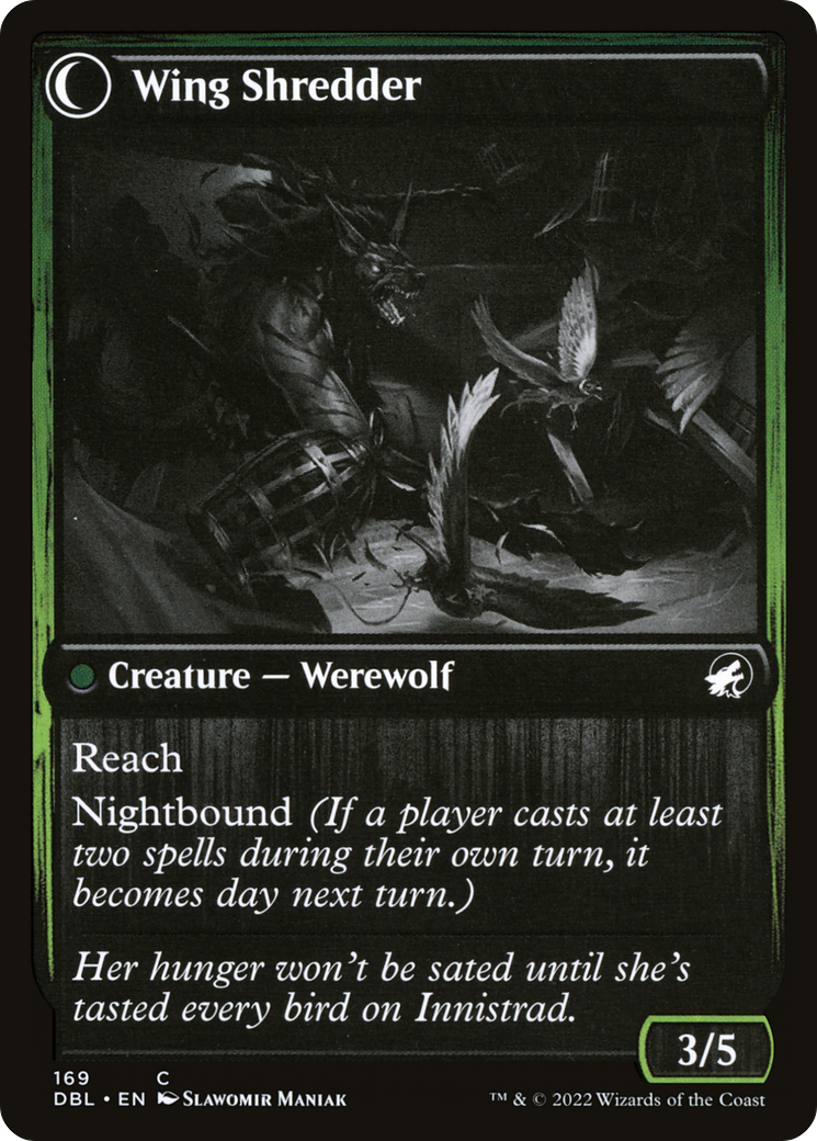 Bird Admirer // Wing Shredder (DBL-169) (Foil)